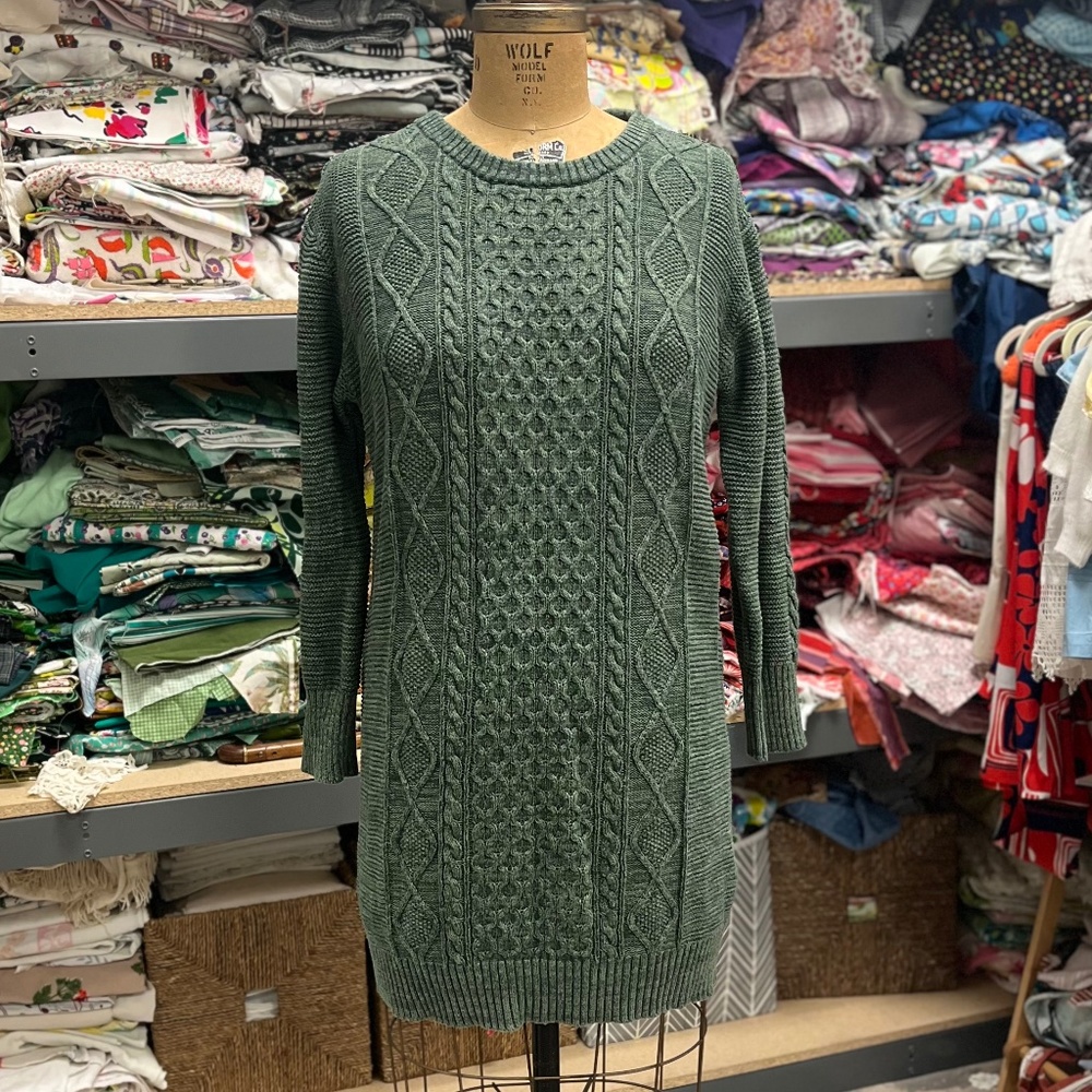 PACT Organic Cotton Sweater Dress, Size L